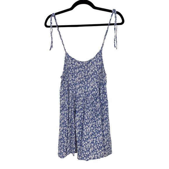 Urban Outfitters Pants - Urban Outfitters Floral Adjustable Tied Shoulder Strap Romper